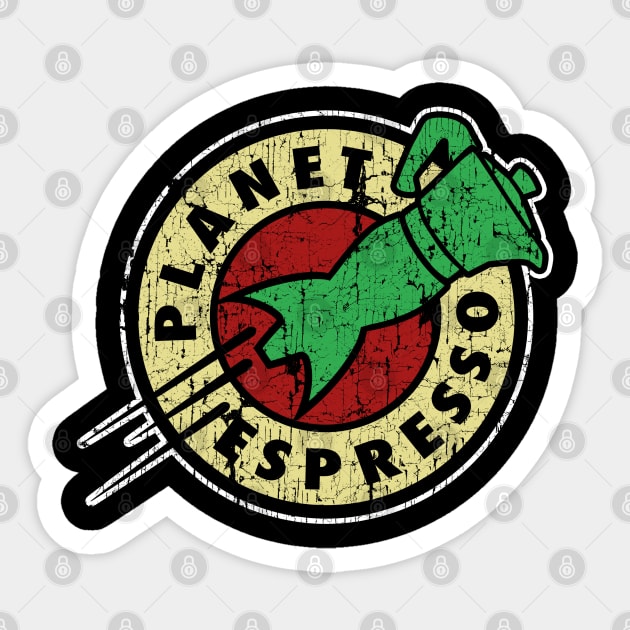 Planet Espresso Sticker by WizzKid